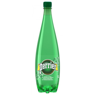 Woda PERRIER, mocny gaz, butelka plastikowa, 1l
