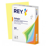Papier ksero REY ADAGIO, A4, 160gsm, 49 żółty kanarkowy pastel *RYADA160X471 R100, 250 ark.