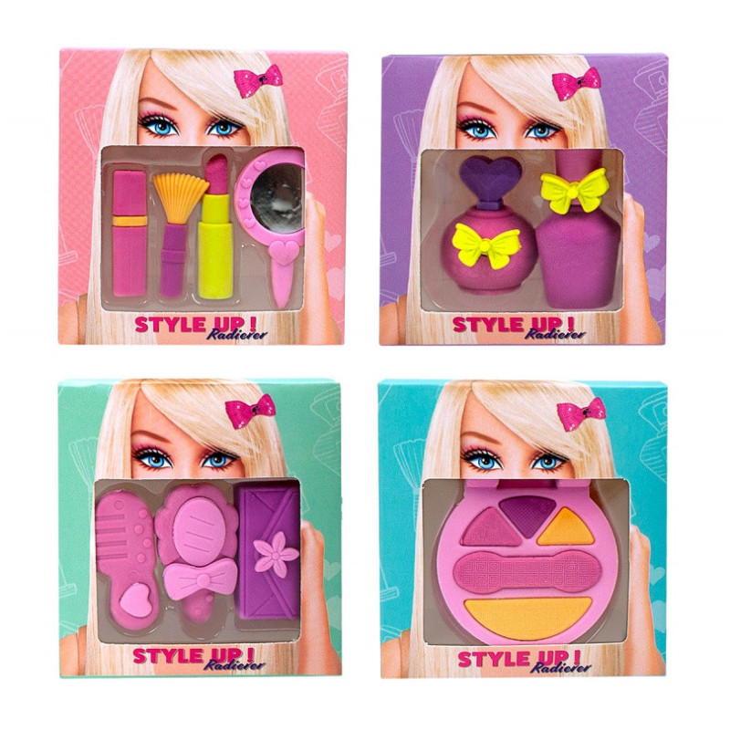 Gumki do ścierania Style Up TRENDHAUS ER, mix kolorów