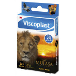 Plastry dziecięce VISCOPLAST-3M, Mufasa Król Lew, 72x25 mm, 10 szt., pudełko