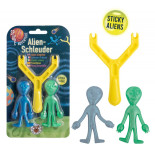 Proca z dwoma kosmitami TRENDHAUS SA, mix kolorów