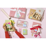 Karteczki samoprzylepne POST-IT® Notes Jingle (EMHOL25-JN-MC), 4 wzory, 50 ark./bloczek, 48 bloczków, mix kolorówblister pack