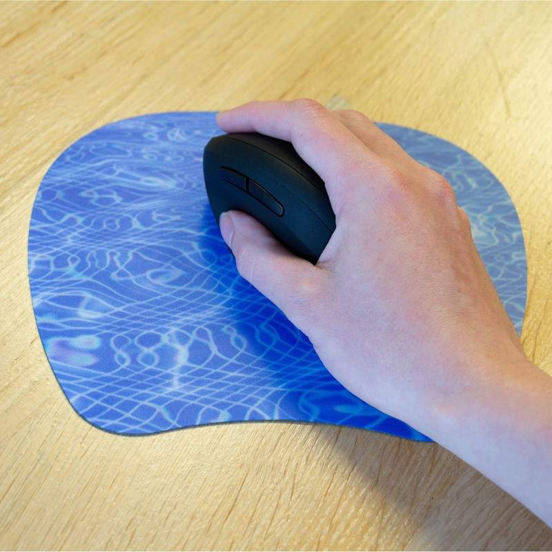 Myszka ergonomiczna bezprzewodowa pionowa Q-CONNECT, 6-przyciskowa, na baterie, dla praworęcznych, czarna