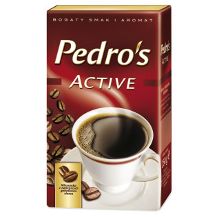 Kawa PEDROS Active, mielona, 250g