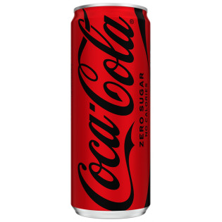Coca-Cola Zero, puszka, 0,33l, kaucja