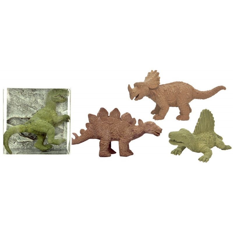 Gumka do ścierania TRENDHAUS ER, dinozaur, mix kolorów