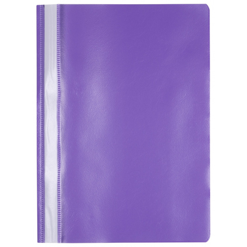 Skoroszyt OFFICE PRODUCTS, PP, A4, miękki, 100/170mikr., fioletowy