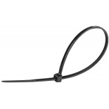 Opaski zaciskowe/trytytki DONAU TECH, 150x2,5mm, 100szt., temp. -40/80, czarne