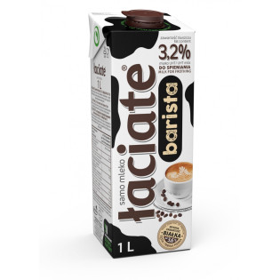 Mleko UHT ŁACIATE Barista, 3,2%, 1l