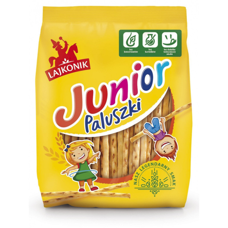Paluszki Junior LAJKONIK, 180g