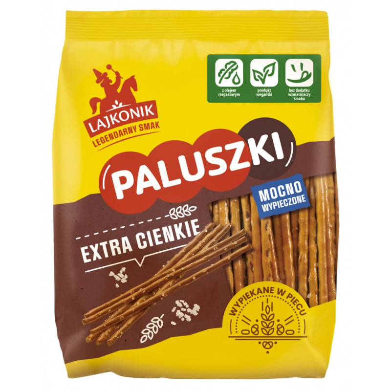 Paluszki Extra Cienkie LAJKONIK, 180g