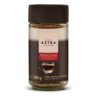 Kawa ASTRA Tradycyjna Łagodna, rozpuszczalna, 100g