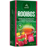 Herbata ASTRA Rooibos, z malinami i grejpfrutem, 20 torebek
