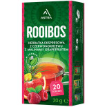 Herbata ASTRA Rooibos, z malinami i grejpfrutem, 20 torebek