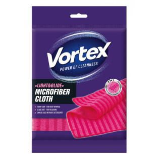 Ściereczka z mikrofibry VORTEX Light&Glide, różowa