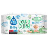Chusteczki nawilżane dla dzieci GOWIPES Extra Care, z alantoiną, 60 szt.