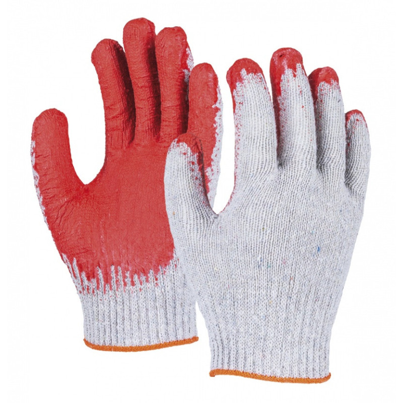 Rękawice robocze DONAU SAFETY, DS-WAMPIRKI, kat.I, XL, czerwone