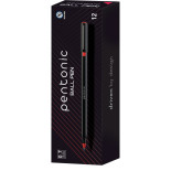 Długopis LINC Pentonic, śr. kulki 0,7mm, gr. linii 0,3mm, czerwony