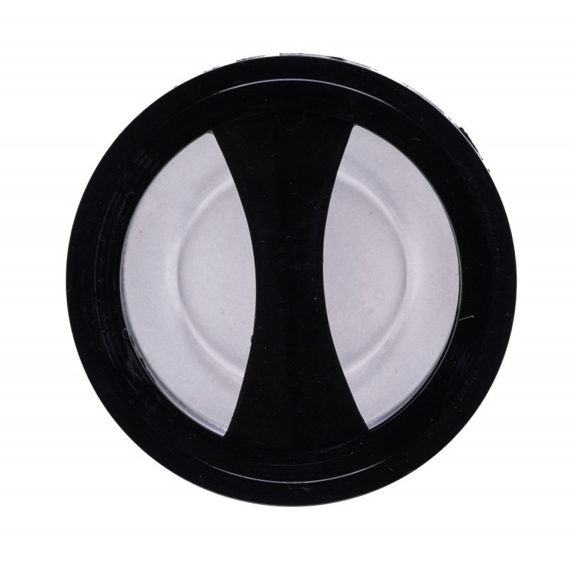 Pojemnik magnetyczny na spinacze OFFICE PRODUCTS, okrągły, pusty, transparentny