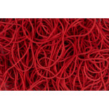 Gumki recepturki OFFICE PRODUCTS, średnica 120mm, 1,5x1,5mm, 60% kauczuku, 250g, zgrzewka, czerwone