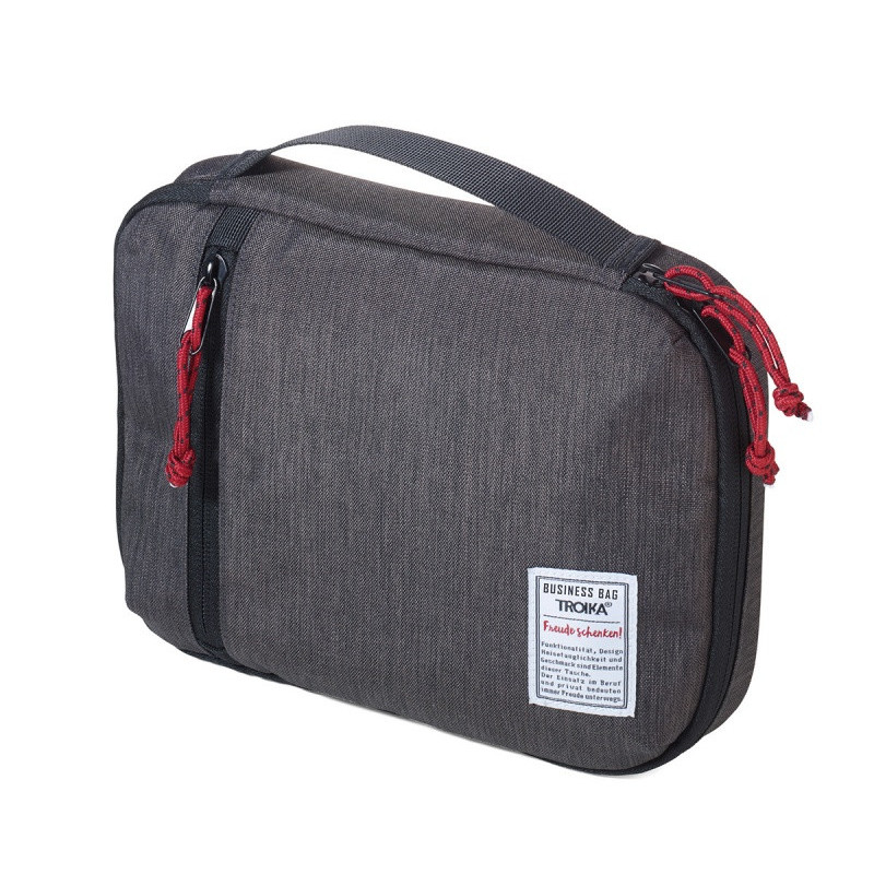 Organizer TROIKA Business Tech Pouch, na akcesoria, szary