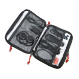 Organizer TROIKA Business Tech Pouch 2, na kable i akcesoria, szary