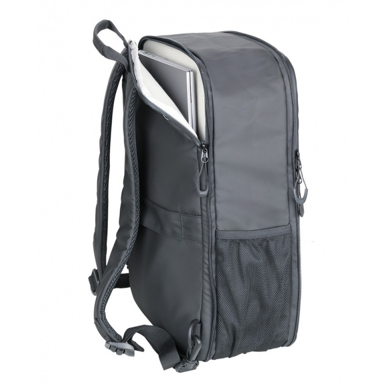 Plecak na laptopa TROIKA Black Expandable, 16", czarny