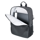 Plecak na laptopa TROIKA Black Expandable, 16", czarny