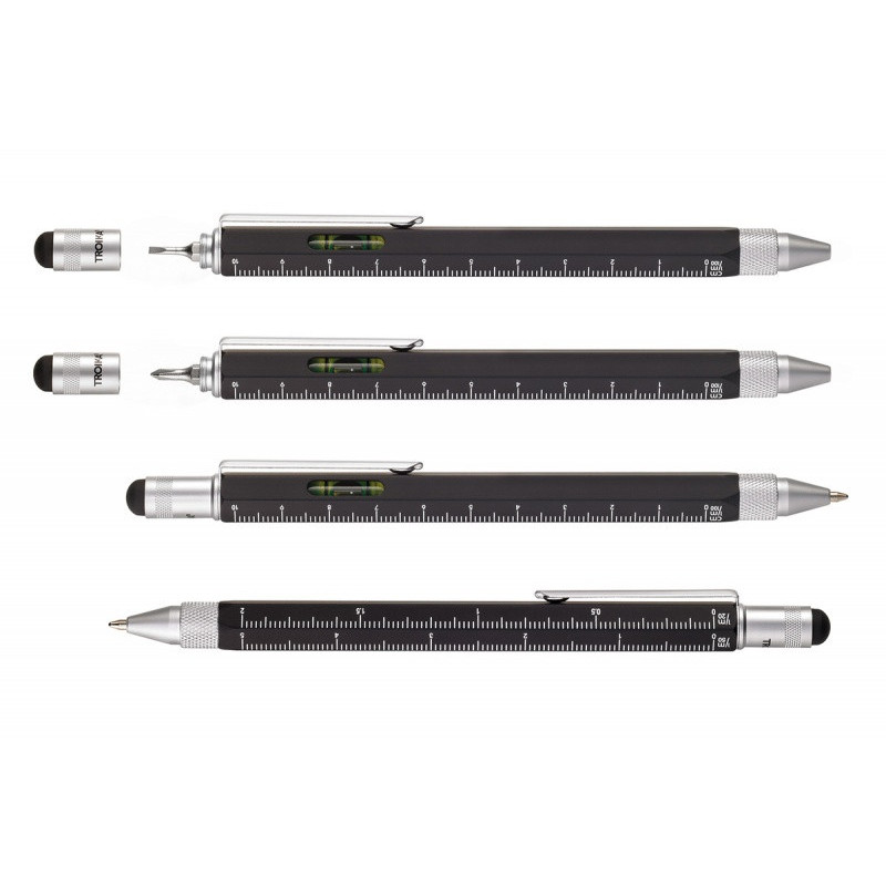 Długopis wielozadaniowy TROIKA Construction, czarny