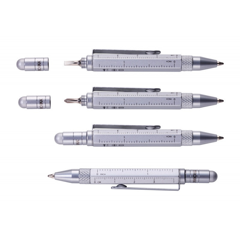 Długopis wielozadaniowy TROIKA Construction Liliput, czarny