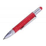 Długopis wielozadaniowy TROIKA Construction Liliput, czerwony