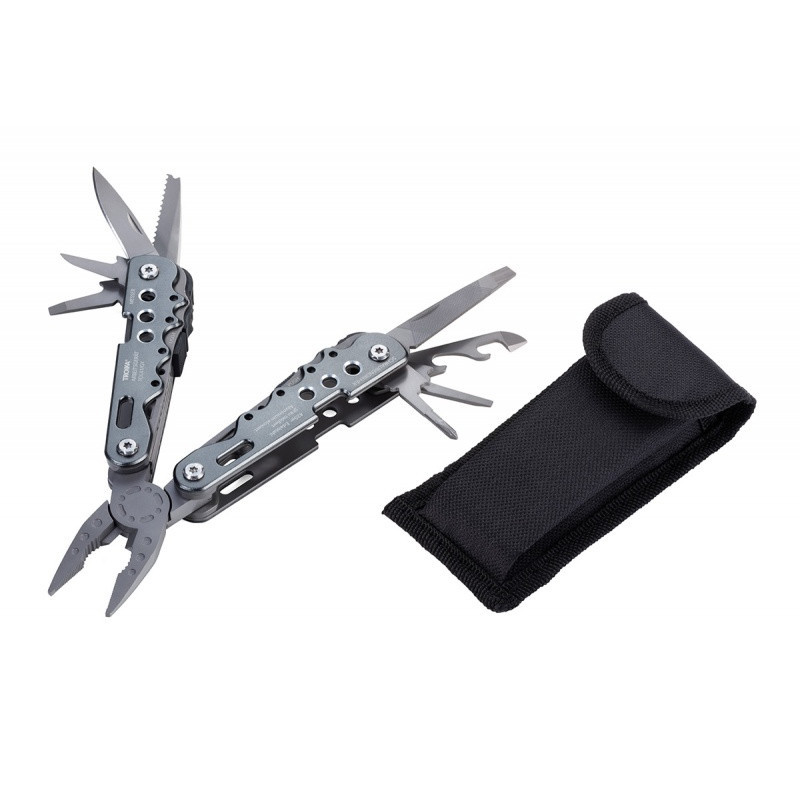 Narzędzie wielofunkcyjne TROIKA Arbaitsgerat, szary