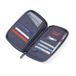 Etui na dokumenty TROIKA Safe Flight, na suwak, szare