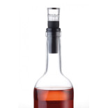 Zestaw do wina TROIKA Weinprobe, korkociąg + nożyk + zatyczka, czarny