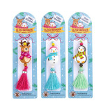 Mini drewniany breloczek na szczęście TRENDHAUS MM, mix kolorów