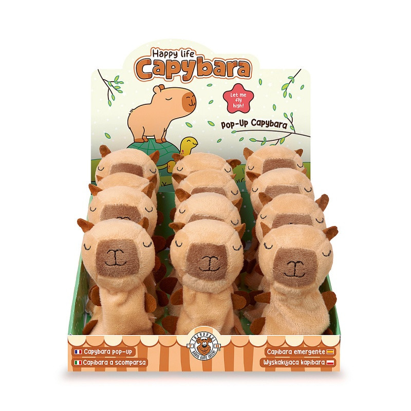 Kapibara pop-up TRENDHAUS CP HL-5, skacząca, brązowa