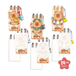 Mini notes TRENDHAUS CP HL-5, 2 w 1, 104kartki, mix kolorów