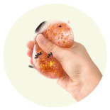 Kapibara TRENDHAUS CP HL-5 z brokatem, mix kolorów