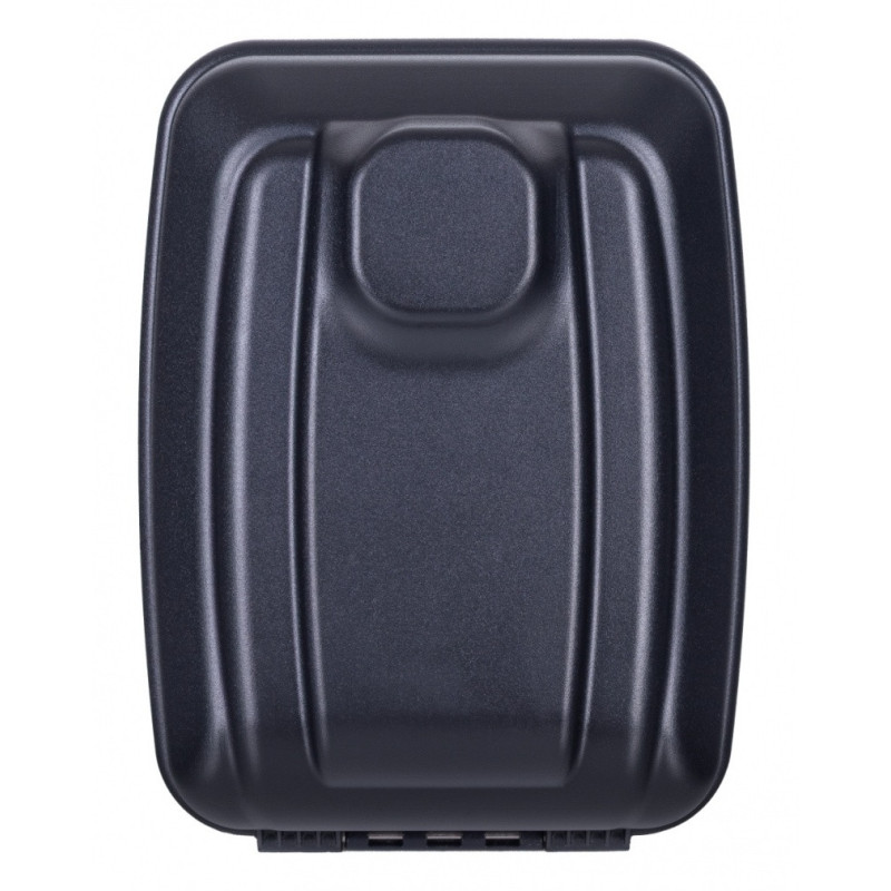 Skrytka na klucze DONAU TECH, z zamkiem cyfrowym, 115x95x40 mm, czarno-srebrna