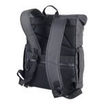 Plecak rolowany TROIKA Black Roll Top, czarny