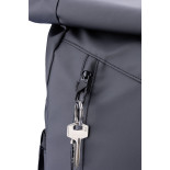 Plecak rolowany TROIKA Black Roll Top, czarny