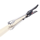 Szczypce do grilla TROIKA BBQ + LIGHT, z latarką LED, czarne