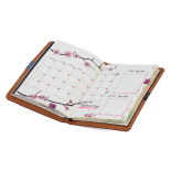 Notes TROIKA Bullet Journal, A5, w kropki, brązowy