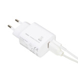 Ładowarka TROIKA Charge-X Duo 20, dwa porty USB-C+A, biała