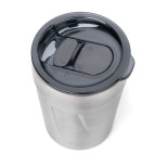 Kubek termiczny TROIKA Cup-uccino, 300ml, stalowy, czarny