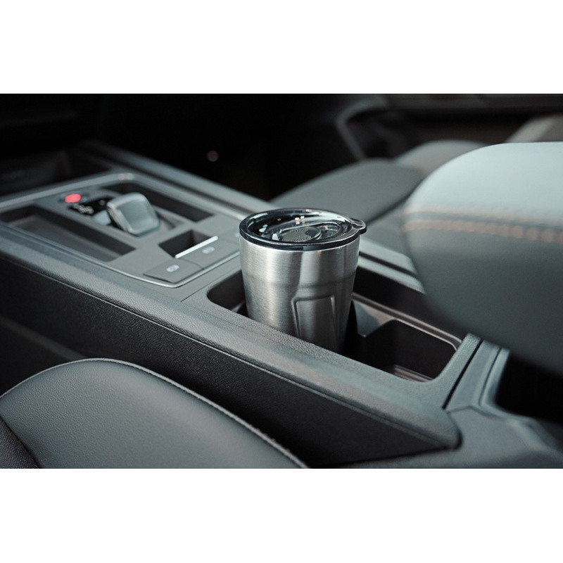 Kubek termiczny TROIKA Cup-uccino, 300ml, stalowy, czarny