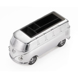 Przybornik na biurko TROIKA Forever T1, VW Camper, chromowany, szary