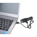 Latarka TROIKA Eco Knicklicht Micro, 5 trybów, czarna