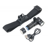 Latarka TROIKA Eco Knicklicht Micro, 5 trybów, czarna