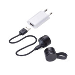 Latarka TROIKA Eco Run, z magnesem, LED, czarna